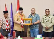Kwarcab Pramuka Padang Terima Kunjungan Silaturahmi dari Pengurus Kwarda Sumbar