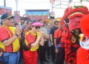 Pj Wali Kota Padang Andree Algamar Hadiri Puncak Cap Go Meh, Saksikan Arakan Sipasan