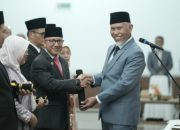 Gubernur Lantik Enam Kepala OPD di Pemprov Sumbar, Yozarwardi Jadi Kadis PMD 