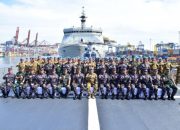 Satgas MTF TNI Konga XXVIII-O/UNIFIL Kembali ke Tanah Air, Disambut Kasal dan Pangkoarmada RI