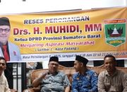 Reses di Koto Tangah, Ketua DPRD Sumbar Diminta Bantu Pelatihan, Mesin Bajak dan Alat Pemasak Kue