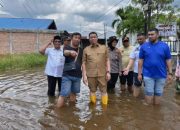 Wawako Pekanbaru Tinjau Banjir di Wilayah Kecamatan Limapuluh