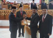 Serah Terima Jabatan Bupati Limapuluh Kota, dari Safaruddin Dt. Bandaro Rajo kepada Safni