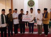 Wali Kota Zulmaeta dan Wakil Wali Kota Elzadaswarman Dampingi Wagub Safari Ramadhan ke Masjid Muhsinin