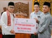 Wakil Ketua DPRD Sumbar Evi Yandri Safari Ramadan ke Mesjid M. Nur Kelurahan Andalas