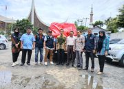 Pemprov Sumbar Salurkan 534 Kg Beras dan Kebutuhan Logistik untuk Warga Terdampak Banjir di Palangai Gadang