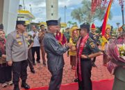 Gubernur Mahyeldi Sambut Kedatangan Danrem 032/Wirabraja yang Baru Brigjen TNI Mahfud di VIP BIM