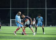 Lampu Lapangan Dobi Sports Hub Menyala Terang, Main Malam Hari Serasa Siang