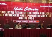 KPU Sumbar Gelar Media Gathering, Bahas Sinergi dan Transparansi Pilkada 2024