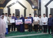 Lisda Hendrajoni Pimpin TSR Partai Nasdem ke Masjid Nurul Iman Kota Solok,