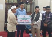 Wagub Vasko Ruseimy dan Wabup Risnaldi Ibrahim Safari Ramadhan ke Masjid Darussalam Ambacang Nagari Sawah Laweh Bayang