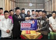 Anggota Komisi IV DPRD Sumbar Doni Harsiva Yandra Safari Ramadhan di Masjid Nurul Falah Nagari Talaok