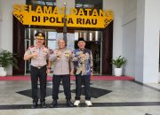 Bupati Limapuluh Kota Safni Sikumbang Silaturahmi dengan Wakalpolda Riau, Ditemani Brigjen Pol Jafriedi
