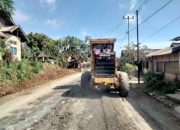 Masyaralat Lasahan Bersyukur, Ruas Jalan Seribu Lobang Mulai Diperbaiki