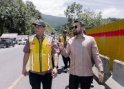 Zigo Rolanda Tinjau Jalan Longsor di Lembah Anai, Anggaran Rp10,4 M Sudah Dialokasikan untuk Perbaikan