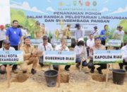 Swasembada Pangan, Pemko Pekanbaru Bersama Gubri Tanam 15.000 Pohon