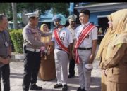 Police Goes to School Ditlantas Polda Riau di SMAN 8 Pekanbaru