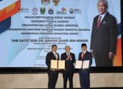 Pemprov Sumbar Teken Letter of Intent dengan UniKL dan EMGS
