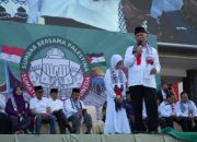 Ribuan Warga Sumbar Gelar Aksi Solidaritas untuk Palestina di Kantor Gubernur, Donasi Terkumpul Lebih Rp1,5 Miliar