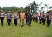 Ketua DPRD dan Bupati Dharmasraya Menghadiri Apel Gelar Pasukan Operasi Keselamatan Singgalang 2025