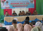 Musrenbang RKPD Kecamatan Sungai Rumbai Dihadiri Langsung Jemi Hendra
