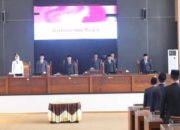 DPRD Dharmasraya Gelar Rapat Paripurna Dalam Rangka Serah Terima Jabatan Bupati Dharmasraya
