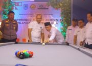 Wali Kota Zulmaeta Buka Turnamen Biliar Piala Wali Kota Payakumbuh Seri 1