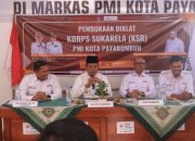 Wakil Wali Kota bersama Ketua PMI Kota Payakumbuh Buka Diklat KSR PMI, Cetak Relawan Tangguh