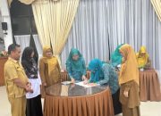 TP-PKK Limapuluh Kota Teken MoU dengan Mitra Kerja untuk Sinergitas 