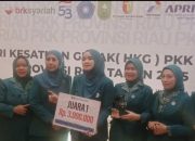 TP PKK Pelalawan Raih Juara I Lomba Vlog Pada Puncak HKG PKK Riau 2025