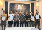 Polisi Bergerak Cepat, Empat Pelaku Pungli di Pantai Air Manis Ditangkap 