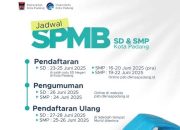 SPMB Kota Padang Dimulai 16 Juni, Orangtua Diminta Aktif Mencari Informasi
