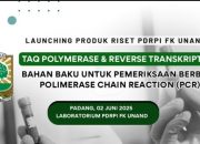 Ketua Tim Peneliti Andani Eka Putra Luncurkan Produk Bioteknologi Tag Polimerase dan Reverse Transkriptase 