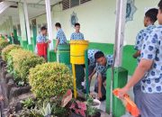 Aksi Bersih Sampah Plastik Warnai Hari Lingkungan Hidup di MAN 2 Padang