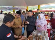 Bupati Safni Buka Gerakan Pangan Murah di RTH Mahkota Berlian Sarilamak 