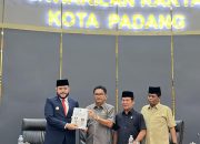 DPRD Kota Padang Dengarkan Penyampaian RPJMD 2025-2029, Fadly Amran : Smart City, Kota Sehat dan Pembangunan Berlandas Agama dan Budaya 