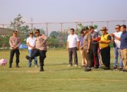 Dalam Rangka Hari Bhayangkara ke-79, Polres Payakumbuh Gelar Turnamen Sepakbola U-40