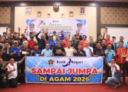 Porwarprov Sumbar Bank Nagari Open 2025 Ditutup, Silaturahmi Wartawan Paling Utama 