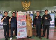 PPID Bawaslu Pessel Lakukan Sosialisasi di Setda, Pemasangan Banner di Loby Kantor Bupati 