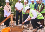 Wali Kota Payakumbuh Zulmaeta Letakkan Batu Pertama Relokasi Puskesmas Parit Rantang Senilai Rp9,3 Miliar