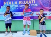 Ketua PELTI Pessel Yolli Aang Puji Prestasi Fatih Chico Barraq dalam Kejuaraan Piala Bupati Tanah Datar 