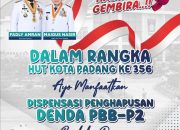 Kado HJK Padang ke-356, Denda PBB Warga Dihapuskan