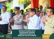 Wawako Padang Hadiri Tanam Jagung Serentak Kuartal III di Talao Bakok Padang Sarai