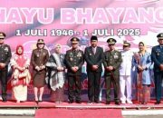 Hadiri Peringatan Hari Bhayangkara ke-79, Nanda Satria Sampaikan Terima Kasih kepada Polri