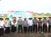 Dukung Asta Cita, Polres Limapuluh Kota Tanam Jagung Serentak di Nagari Koto Tuo 