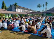 Diikuti Wabup Ahlul Badrito, MPLS SMK 1 Guguk Diisi dengan Shalat Istisqa