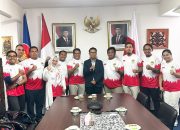 Disambut Dubes RI, 21 Petenis Kalangan Tenaga Medis Siap Kibarkan Merah Putih di Polandia