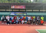 Menyalurkan Semangat Kompetisi, 54 Petenis Ikuti Tenis Eksekutif PELTI Sawahlunto