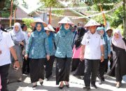 Wakil Ketua TP-PKK Sumbar Ny. Dianita Vasco Pimpin Tim Penilai PKK di Nagari Panti Selatan 