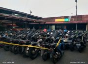 Operasi Cipta Kondisi Polres Payakumbuh, 23 Unit Sepeda Motor Diamankan di Mapolres